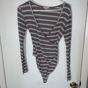 Striped Bodysuit